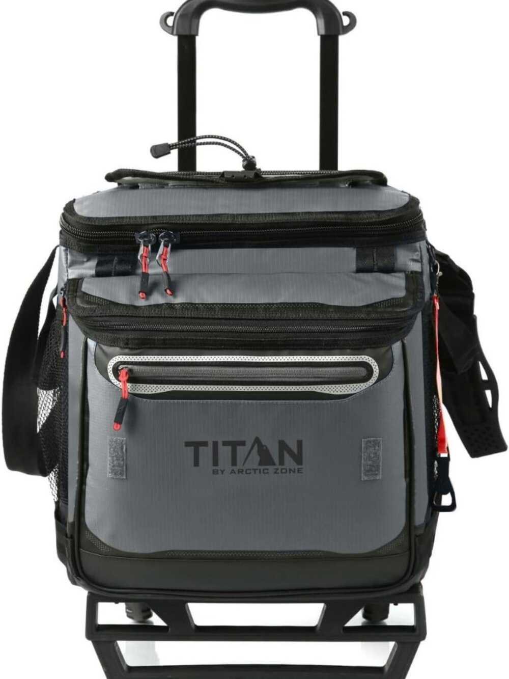 60 Can Wheeled Cooler - Keeps Ice Up to 3 Days, Perfect for Camping & Picnics